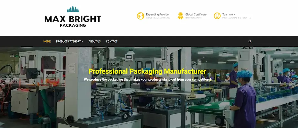 Max Bright Packaging