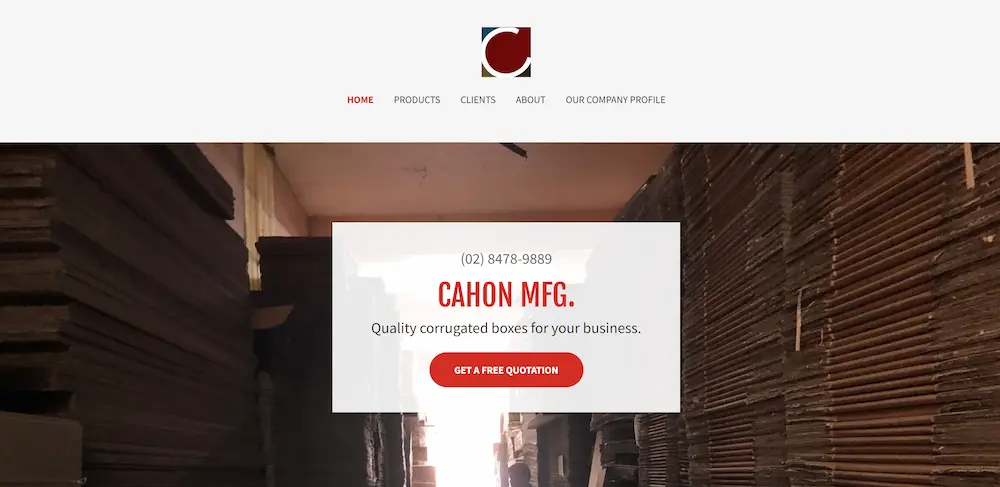 Cahon Manufacturing, Inc.