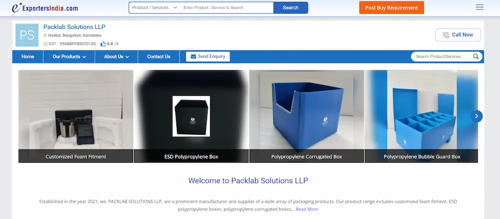 Packlab Solutions LLP