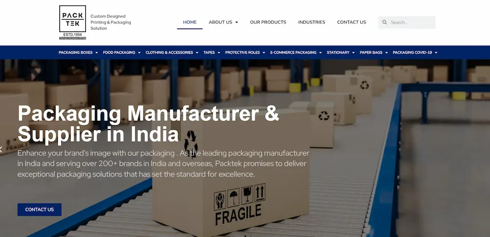 Packtek Packaging