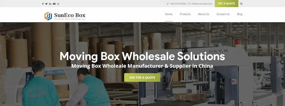 Suneco Moving Box
