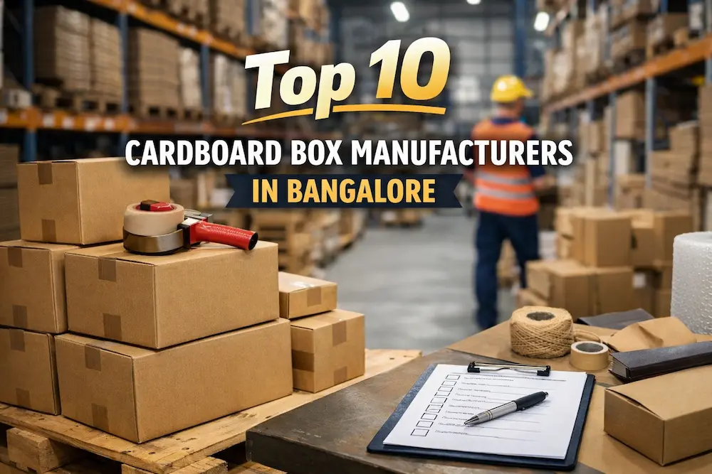 Top 10 Cardboard Box Manufacturers in Bangalore