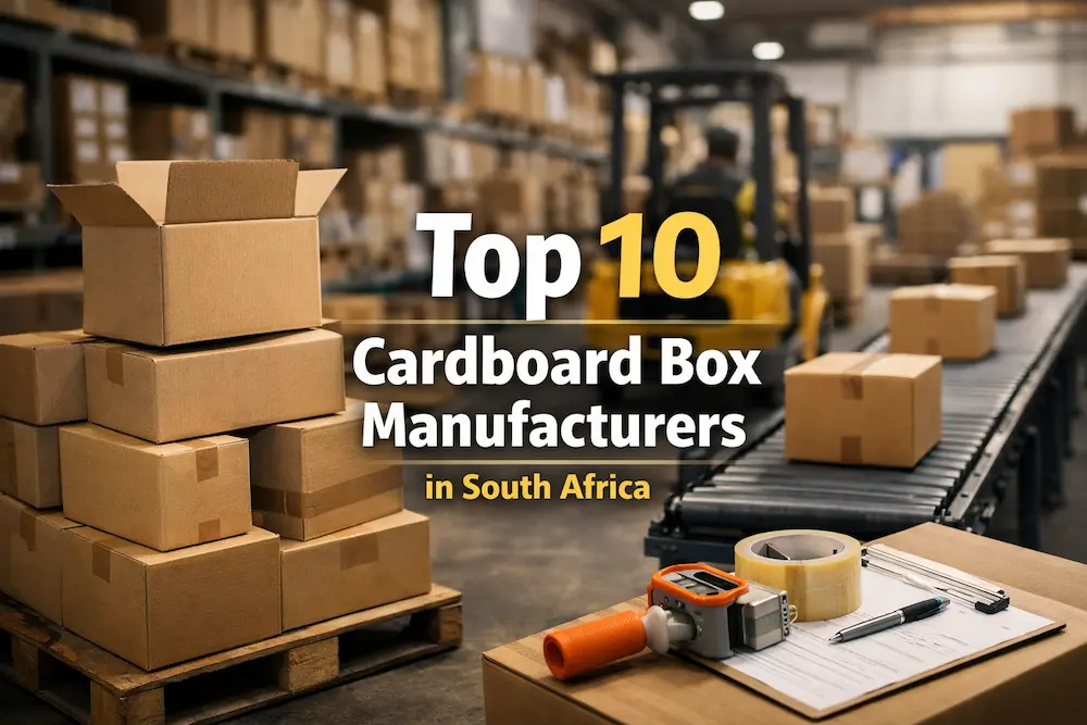 Top 10 Cardboard‑Box Manufacturers in South Africa