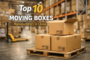Top 10 moving boxes manufacturer in China