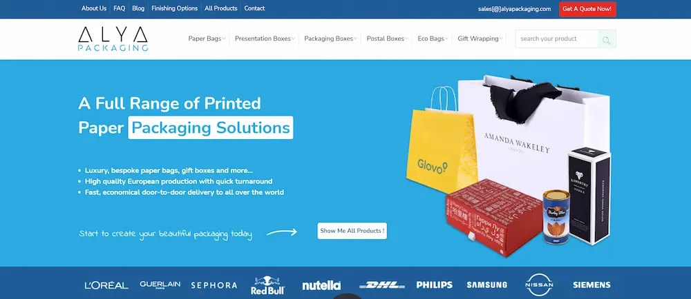 Alya Packaging