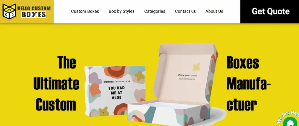 Hello Custom Boxes
