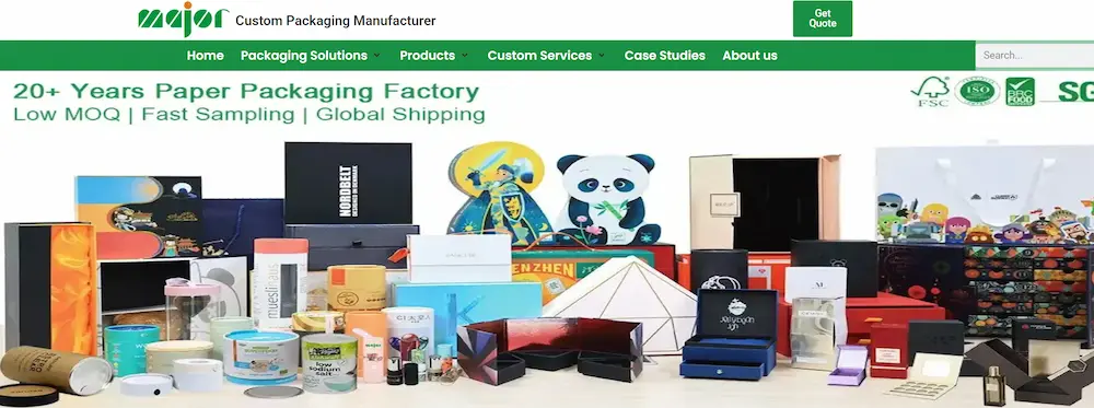 Major Custom Packaging
