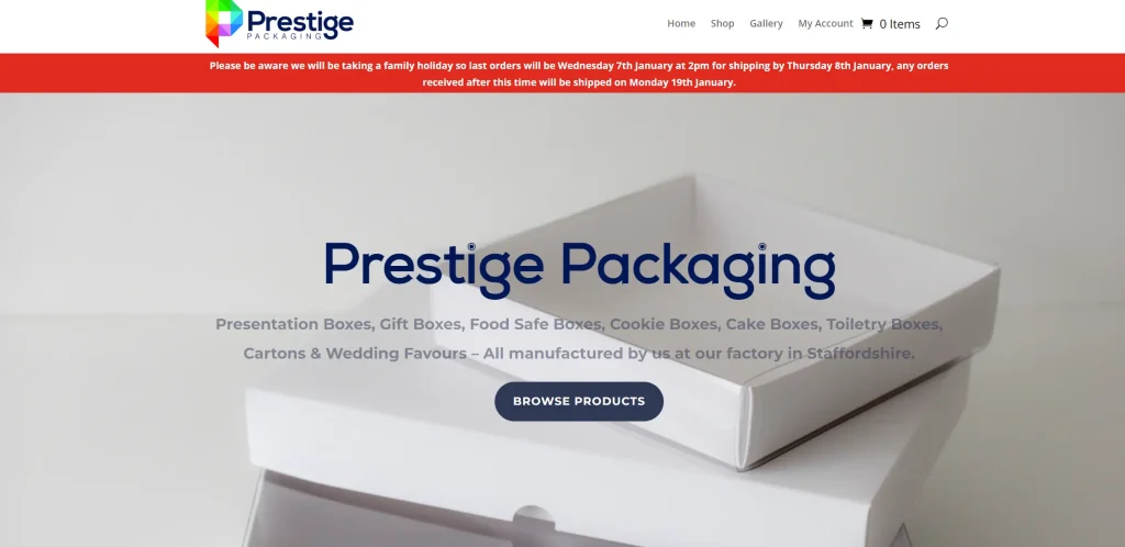 Prestige Packaging