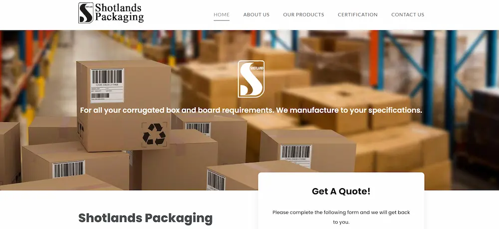 Shotlands Packaging
