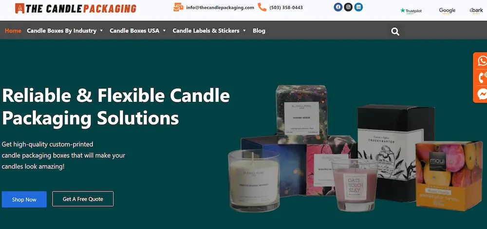The Candle Packaging