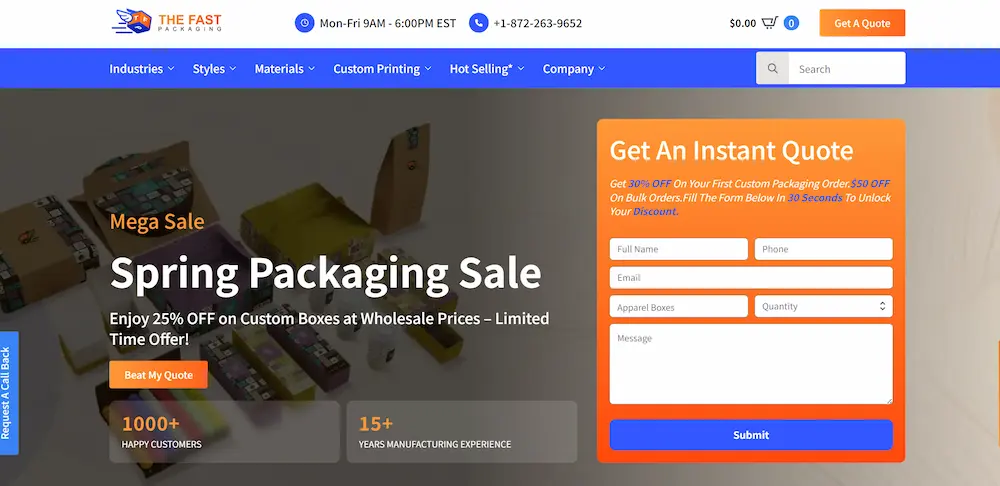 The Fast Packaging