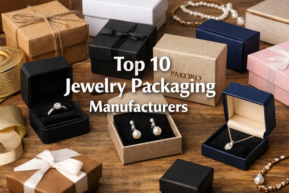 Top 10 jewelry packaging manufacturers