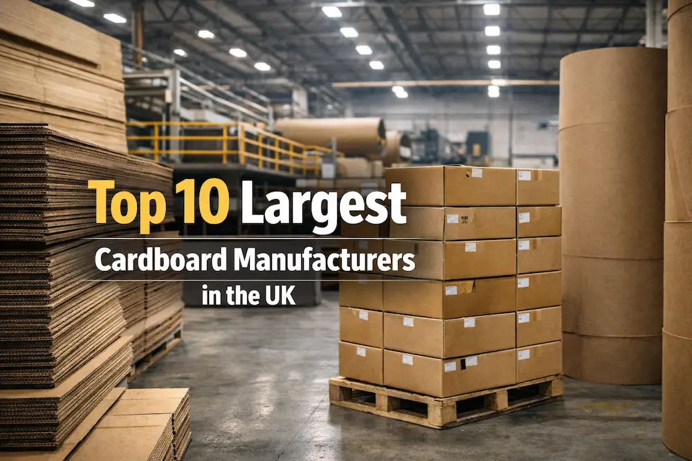 Top 10 largest cardboard manufacturers uk