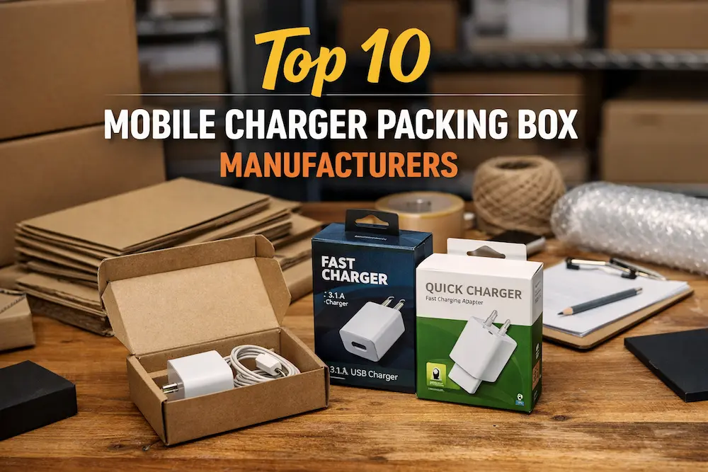 Top 10 mobile charger packing box manufacturers