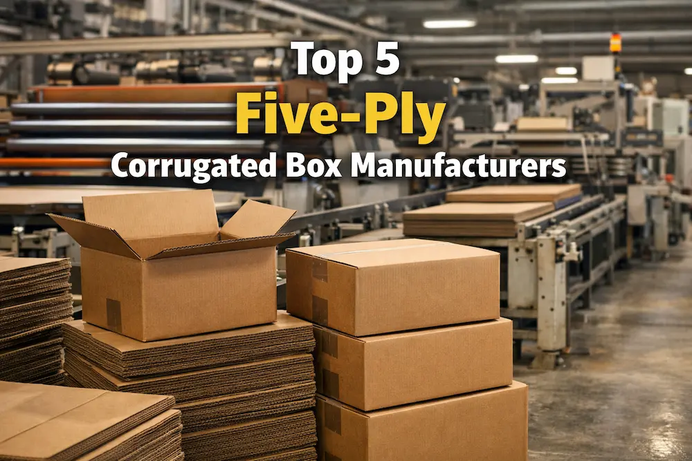 5 ply corrugated box manufacturer