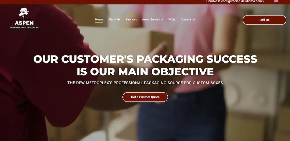 Aspen Packaging & Forest Products, Inc.