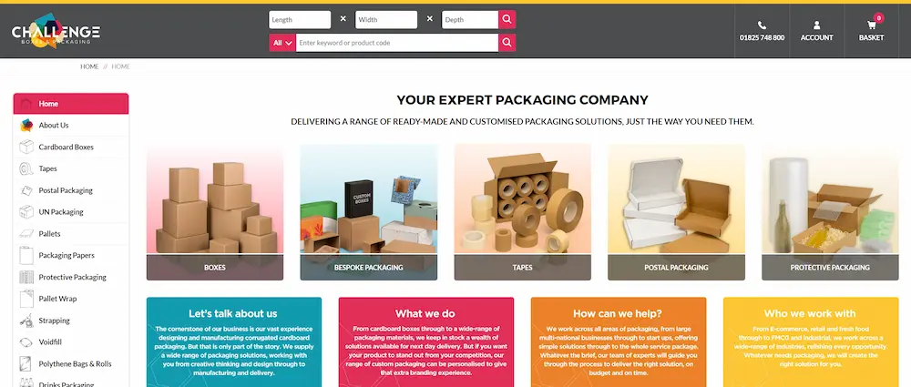 Challenge Packaging