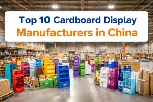 Top 10 cardboard display manufacturer in China
