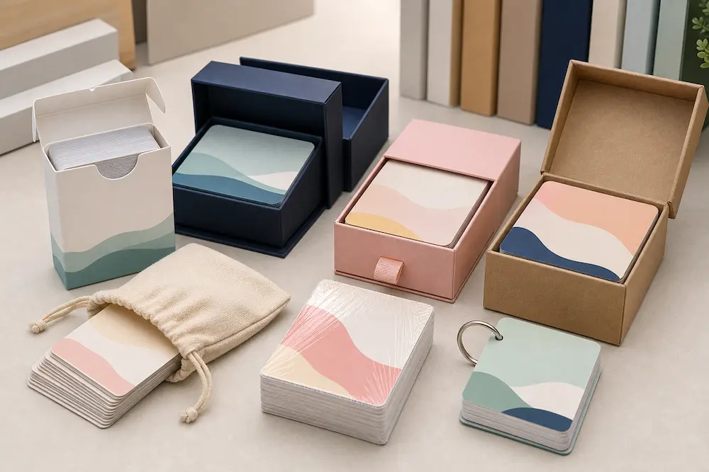 Choose Custom Flashcard Packaging