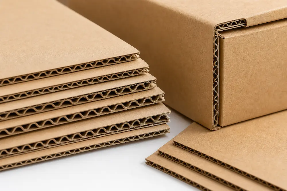 Corrugated cardboard