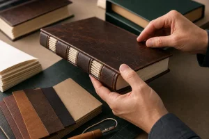 Custom Leather Book Binding Options, How to Choose the Right Style