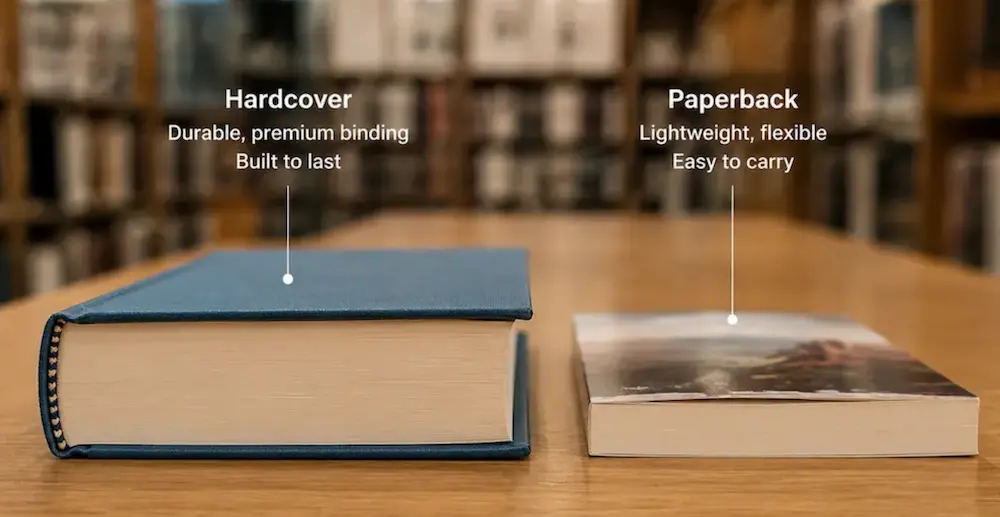 Hardcover vs Paperback