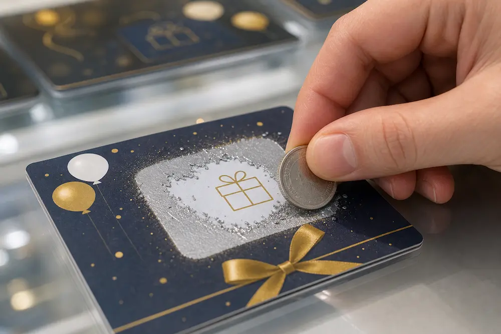How Does Custom Scratch Off Printing Work