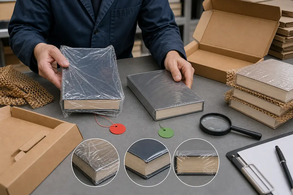 How to Avoid Damage When Shrink Wrapping Books