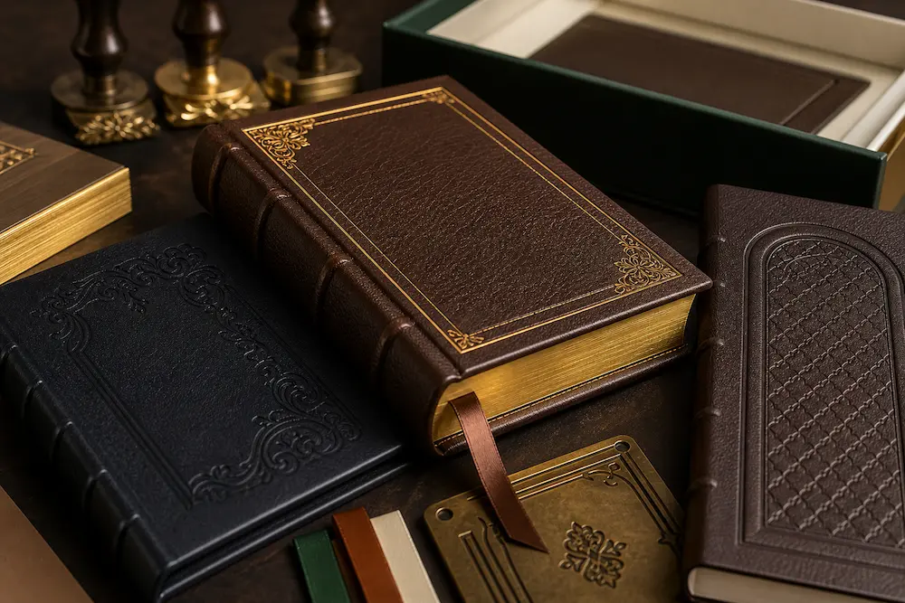 Premium Add-Ons for Custom Leather Books