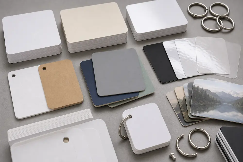 Select Paper and Finishing Options