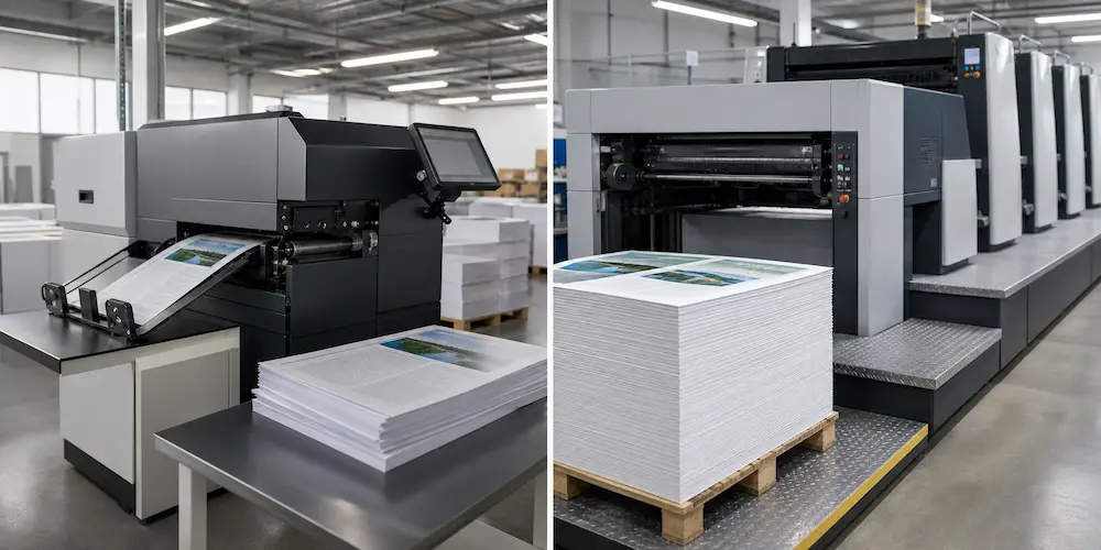Should You Choose Digital or Offset Printing