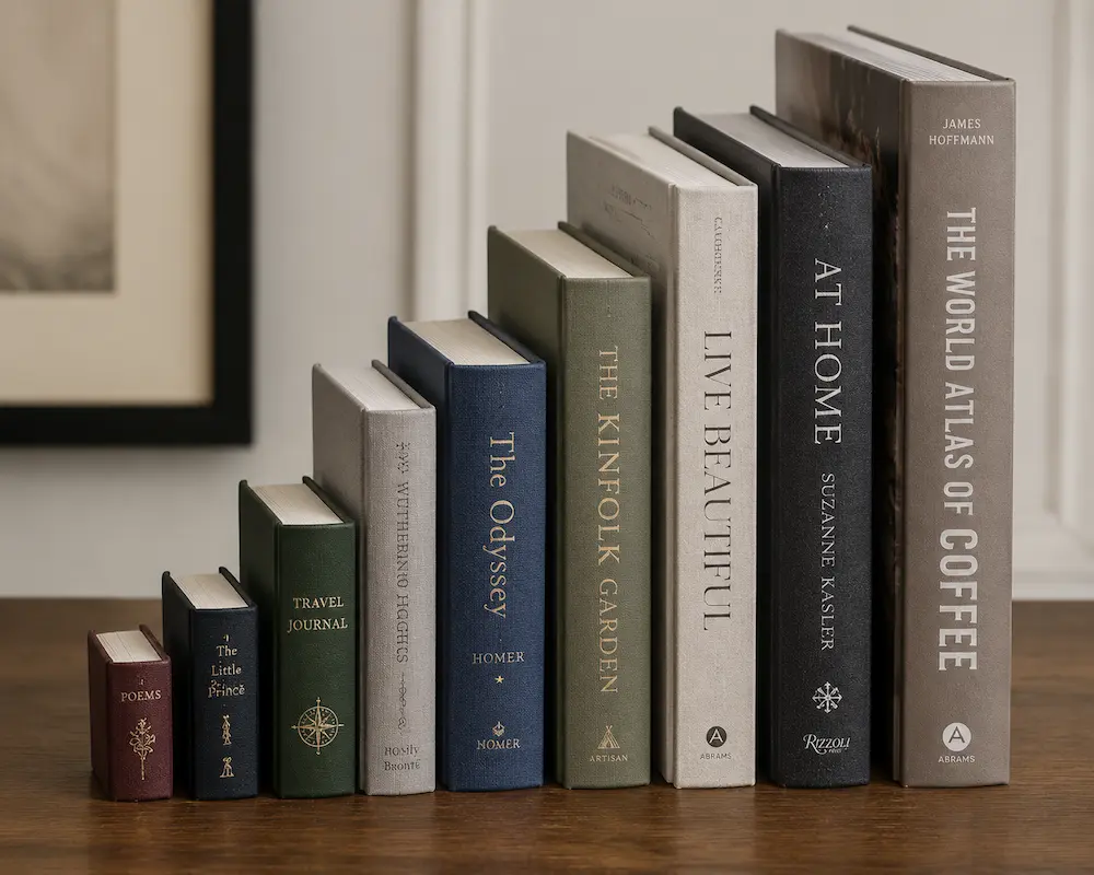 What Hardcover Book Sizes Are Available