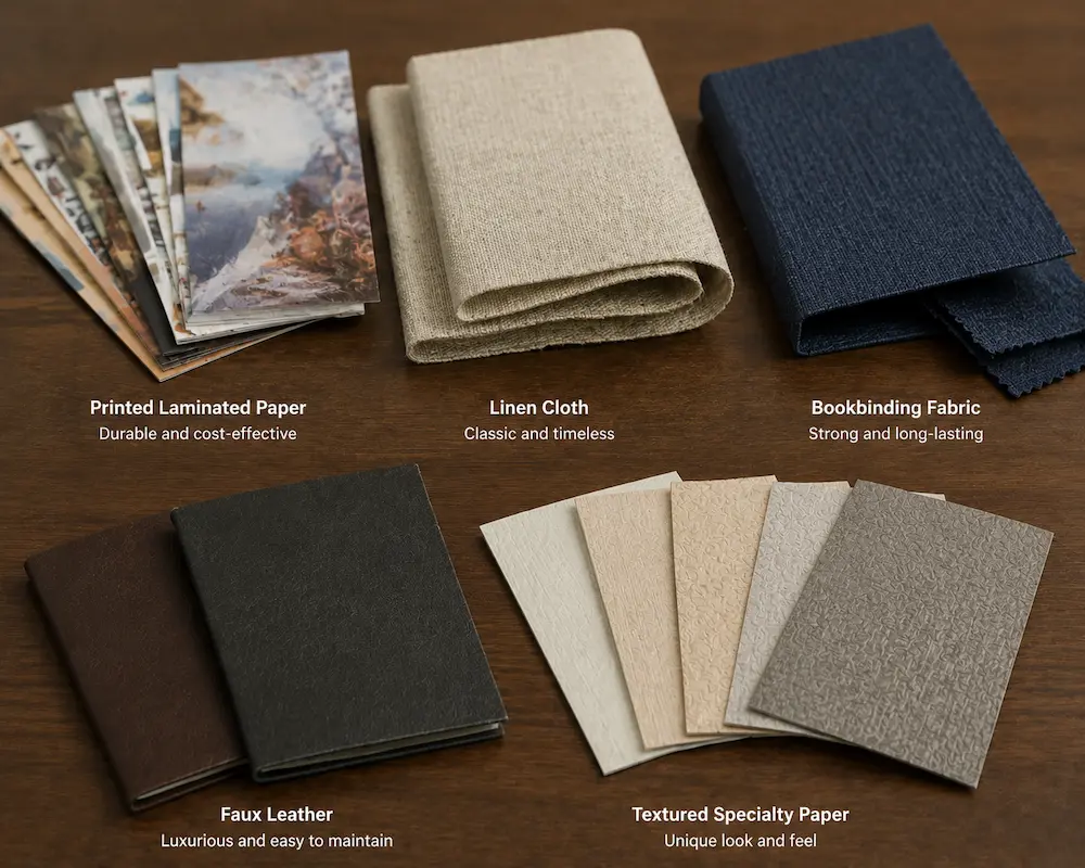 Which Hardcover Cover Materials Can You Use