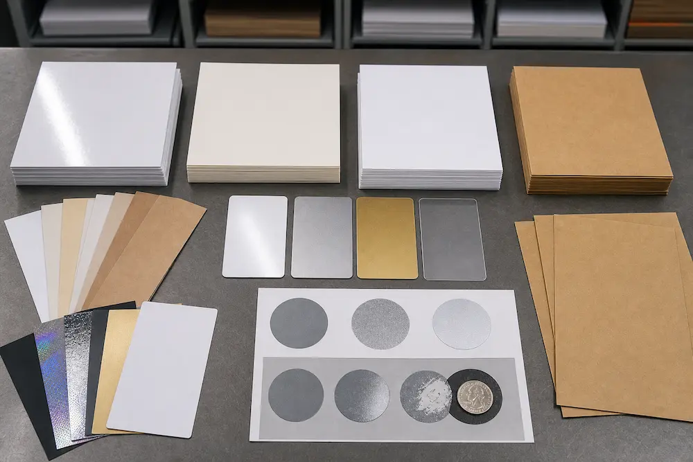 Which Materials Support Scratch-Off Printing