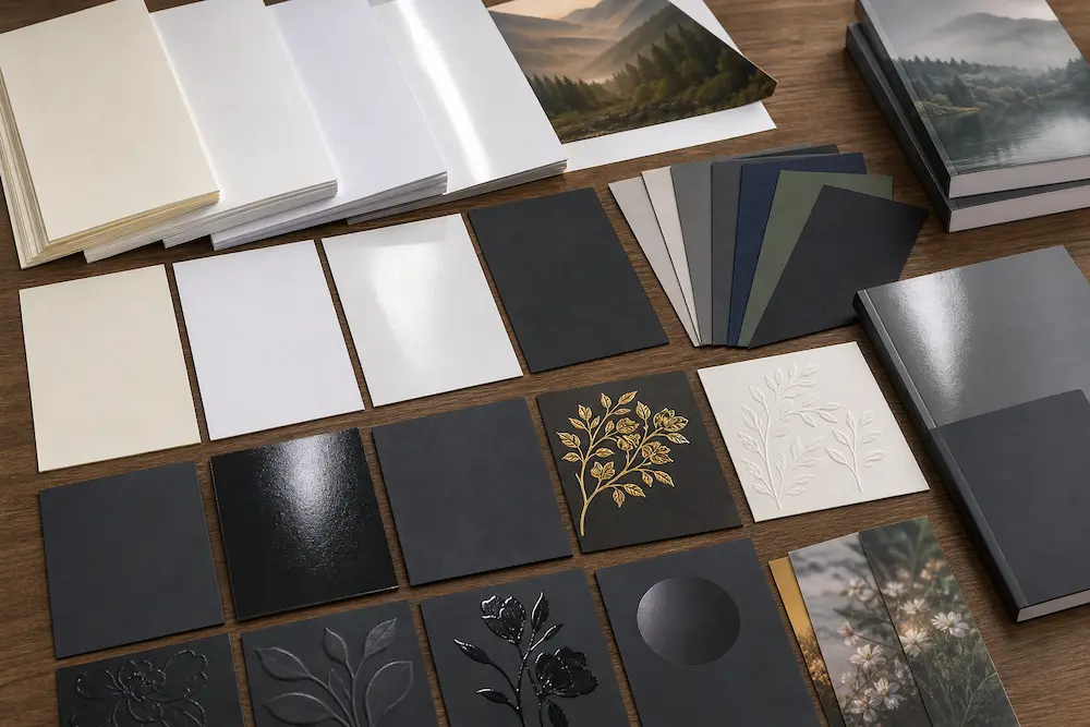 Which Paper and Cover Finish Should You Choose