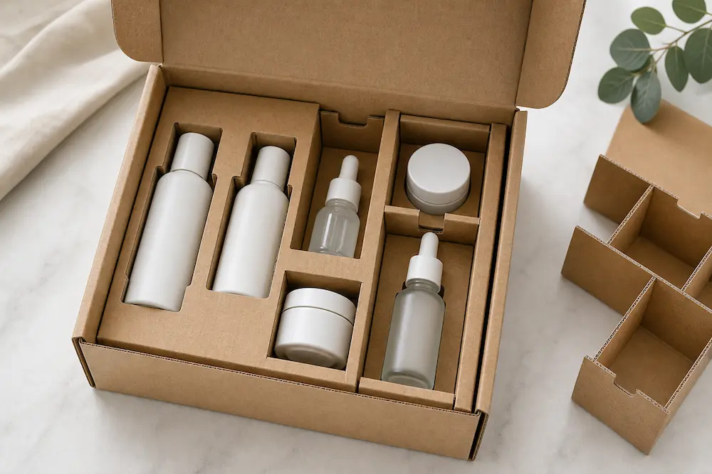 custom cardboard box inserts and dividers