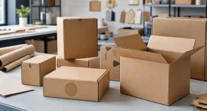 custom cardboard boxes for shipping retail and product packaging