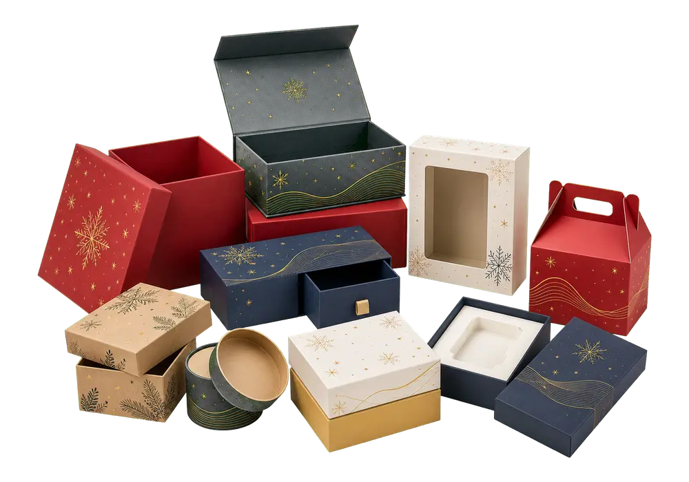 Holiday gift boxes manufacturer