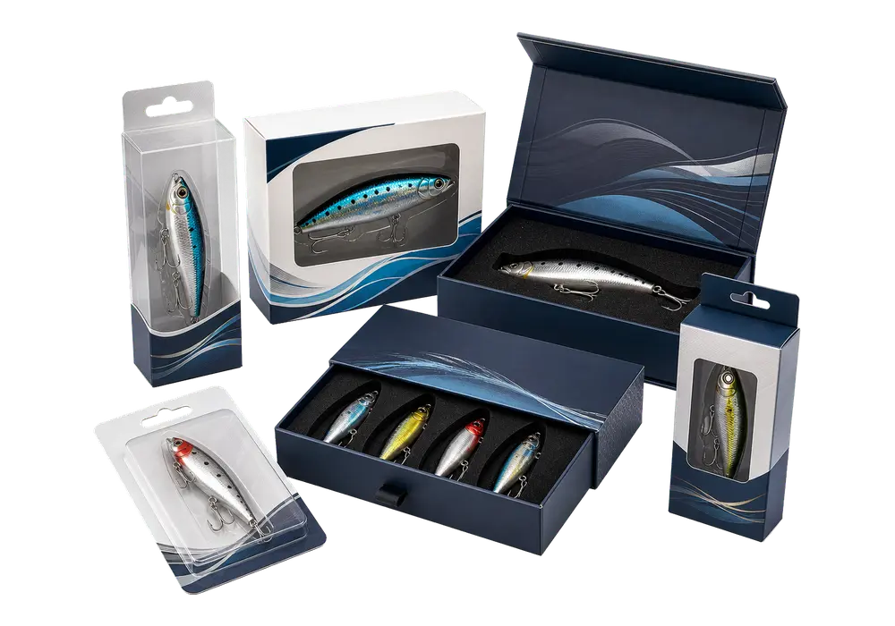 custom fishing lure packaging