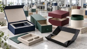 Custom hard paper boxes from a China rigid box manufacturer